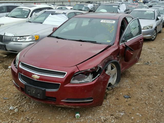 1G1ZJ57789F103366 - 2009 CHEVROLET MALIBU 2LT MAROON photo 9