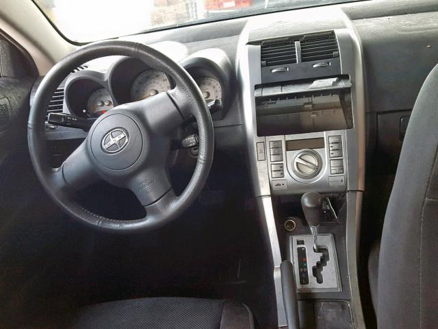 JTKDE177050039943 - 2005 TOYOTA SCION TC ბურგუნდია ფოტო 9
