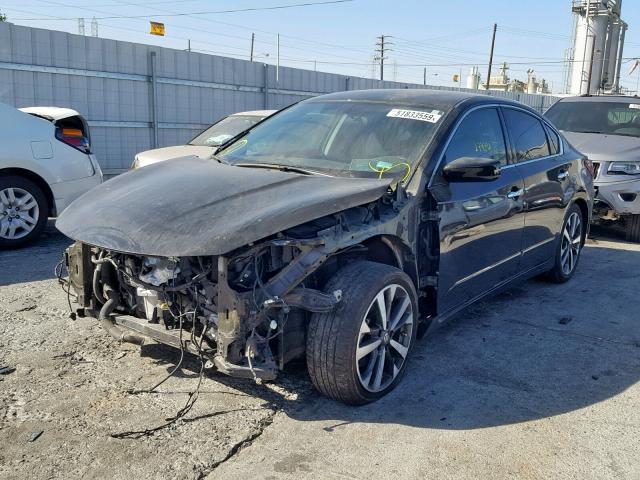 1N4BL3AP0HC193358 - 2017 NISSAN ALTIMA 3.5 BLACK photo 2