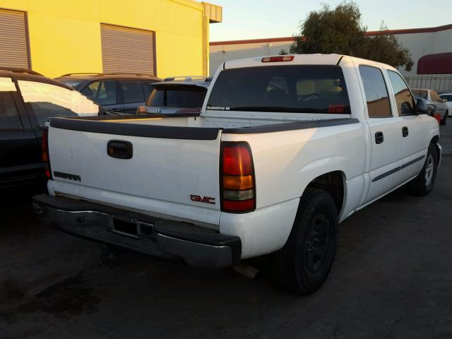 2GTEC13T361166373 - 2006 GMC NEW SIERRA WHITE photo 4