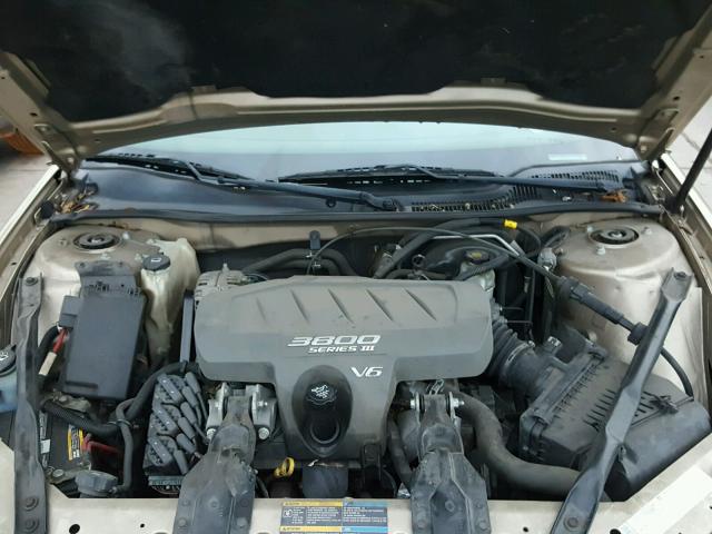 2G2WP522451348790 - 2005 PONTIAC GRAND PRIX GOLD photo 7