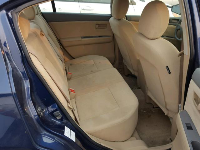 3N1AB61E79L644724 - 2009 NISSAN SENTRA 2.0 BLUE photo 6