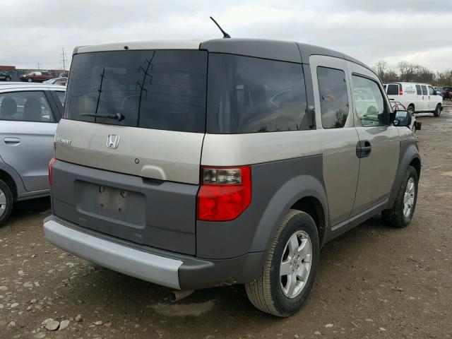 5J6YH28684L024948 - 2004 HONDA ELEMENT EX GOLD photo 4