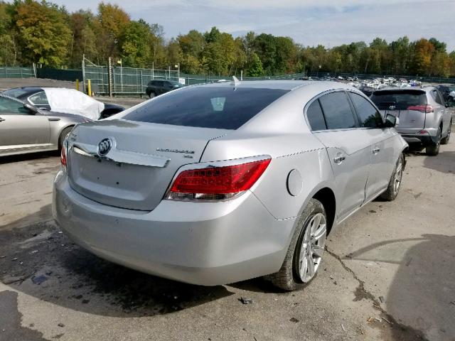 1G4GD5ED9BF302605 - 2011 BUICK LACROSSE C SILVER photo 4