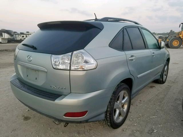 2T2GA31U46C048089 - 2006 LEXUS RX 330 SILVER photo 4