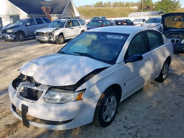 1G8AJ52F85Z138544 - 2005 SATURN ION LEVEL WHITE photo 2