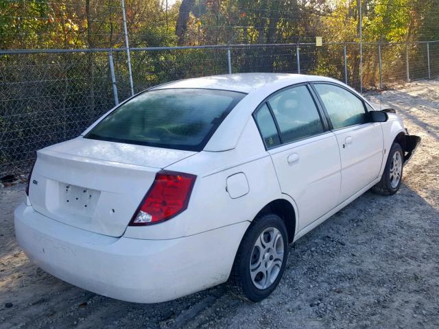 1G8AJ52F85Z138544 - 2005 SATURN ION LEVEL WHITE photo 4