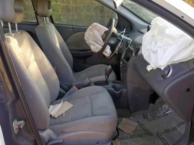 1G8AJ52F85Z138544 - 2005 SATURN ION LEVEL WHITE photo 5
