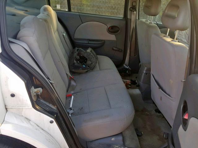 1G8AJ52F85Z138544 - 2005 SATURN ION LEVEL WHITE photo 6