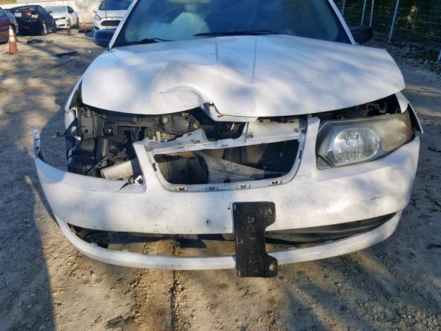 1G8AJ52F85Z138544 - 2005 SATURN ION LEVEL WHITE photo 9