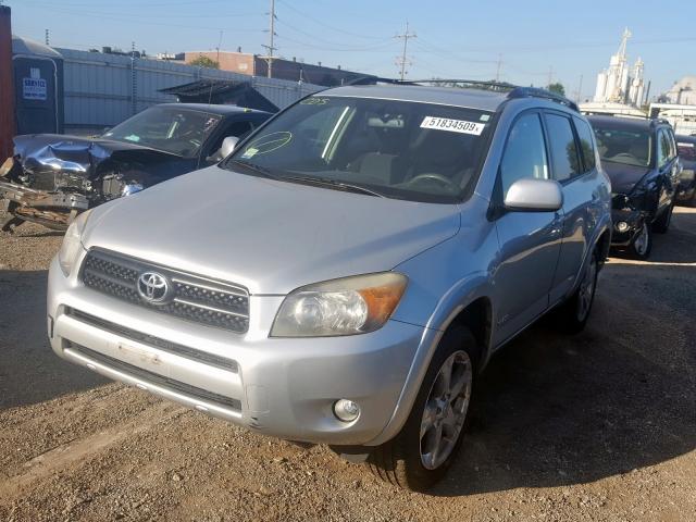 JTMZD32V375039538 - 2007 TOYOTA RAV4 SPORT SILVER photo 2