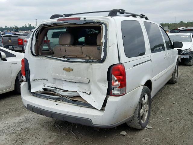 1GNDV33107D188800 - 2007 CHEVROLET UPLANDER WHITE photo 4