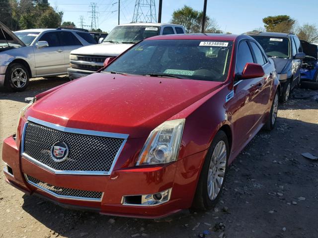 1G6DK5EV7A0101280 - 2010 CADILLAC CTS PERFOR RED photo 2