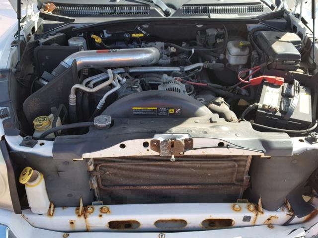 1D7HE48N47S198680 - 2007 DODGE DAKOTA QUA WHITE photo 7