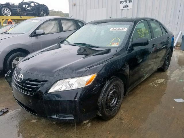 JTNBE46K573115577 - 2007 TOYOTA CAMRY CE BLACK photo 2