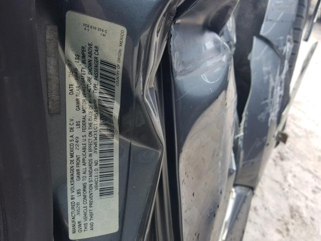 3VWEW31C17M519688 - 2007 VOLKSWAGEN NEW BEETLE 灰色 照片 10