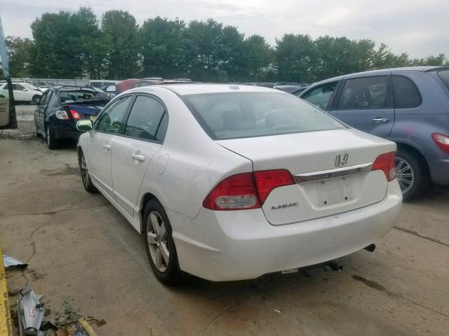 2HGFA1F96AH553298 - 2010 HONDA CIVIC EXL Սպիտակ լուսանկար 3