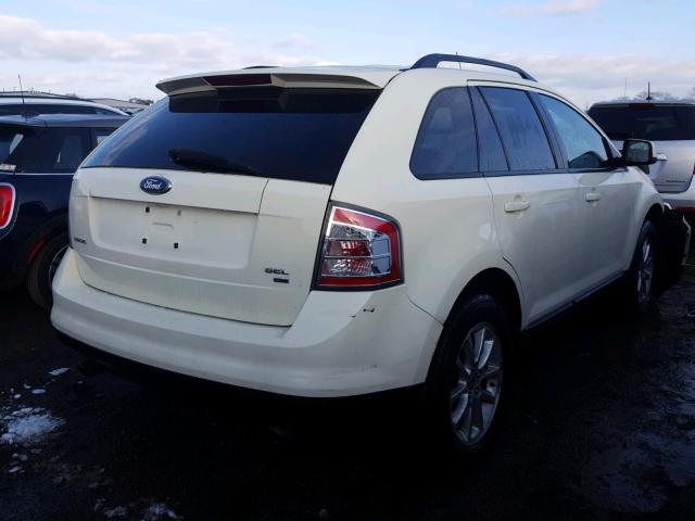 2FMDK48C07BA90224 - 2007 FORD EDGE SEL WHITE photo 4