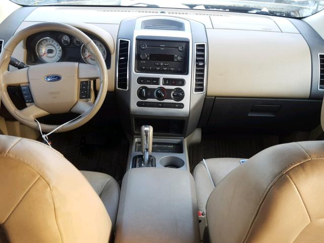 2FMDK48C07BA90224 - 2007 FORD EDGE SEL WHITE photo 9