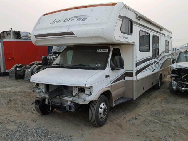 1FDXE45SX5HA65637 - 2006 FORD RV BEIGE photo 2