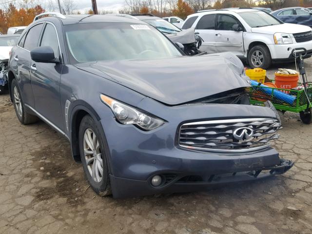 JNRAS18WX9M159207 - 2009 INFINITI FX35 GRAY photo 1