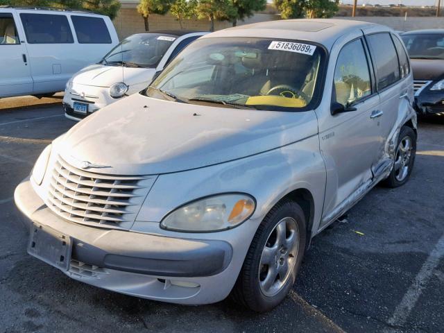 3C8FY4BB61T267803 - 2001 CHRYSLER PT CRUISER SILVER photo 2