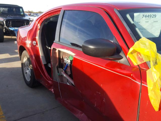 2B3KA43G87H762179 - 2007 DODGE CHARGER SE RED photo 9