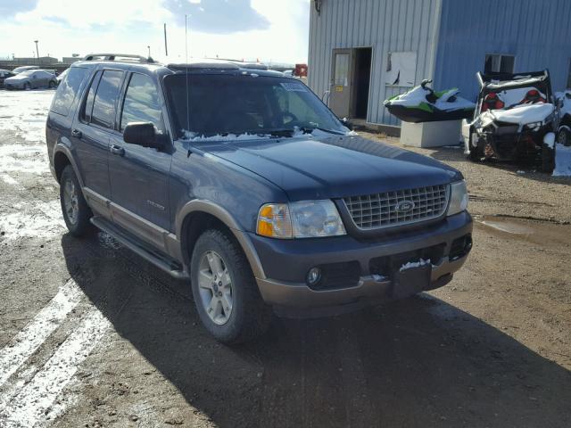 1FMZU74W84ZA28340 - 2004 FORD EXPLORER E BLUE photo 1