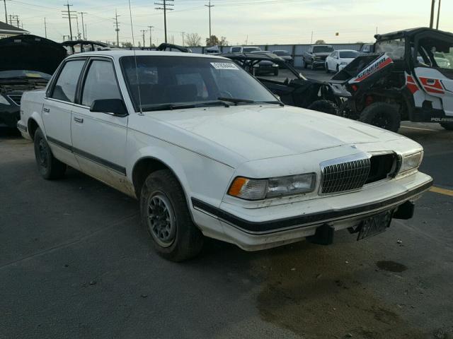 1G4AH54N7N6407409 - 1992 BUICK CENTURY CU WHITE photo 1