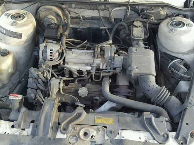 1G4AH54N7N6407409 - 1992 BUICK CENTURY CU WHITE photo 7