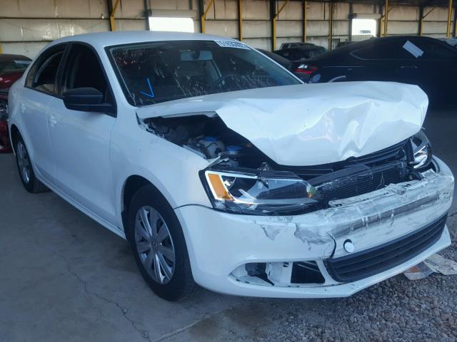 3VW2K7AJXDM353056 - 2013 VOLKSWAGEN JETTA BASE Սպիտակ լուսանկար 1