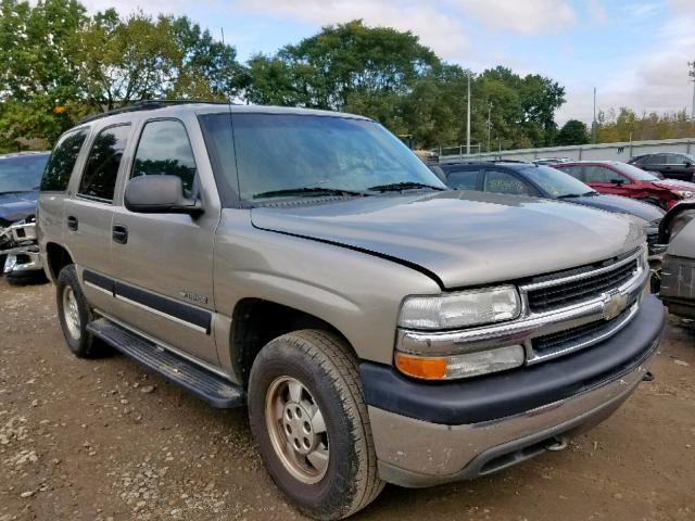 1GNEK13T01R153462 - 2001 CHEVROLET TAHOE K150 TAN photo 1