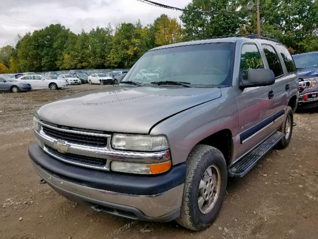 1GNEK13T01R153462 - 2001 CHEVROLET TAHOE K150 TAN photo 2