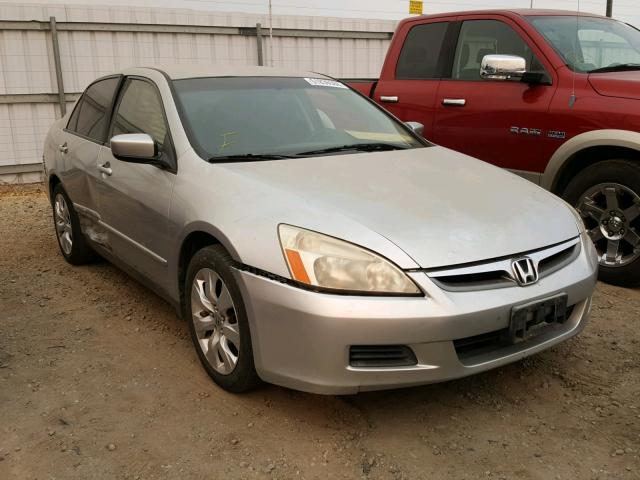 JHMCM561X6C001970 - 2006 HONDA ACCORD VAL SILVER photo 1