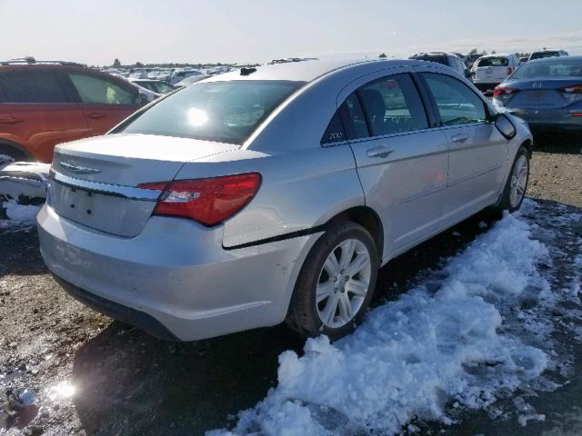 1C3CCBAB0CN316929 - 2012 CHRYSLER 200 LX BLUE photo 4