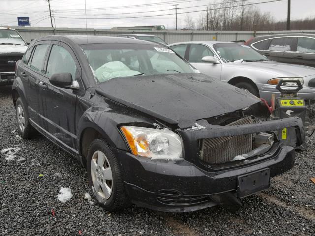 1B3HB28B88D535890 - 2008 DODGE CALIBER BLACK photo 1