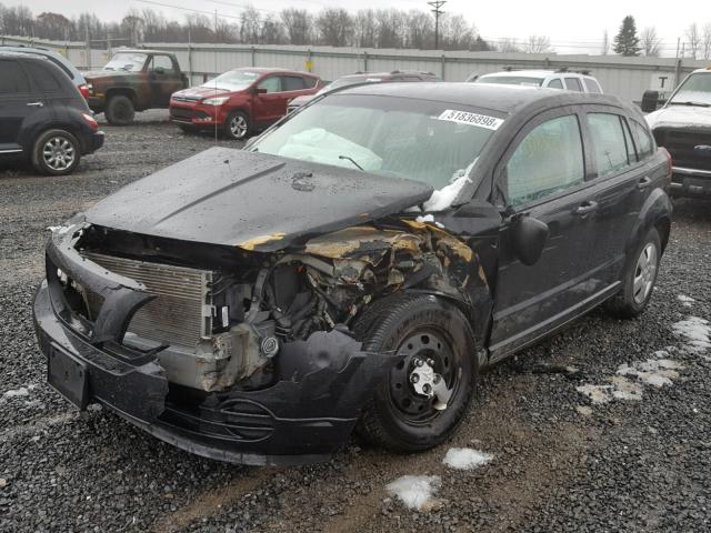 1B3HB28B88D535890 - 2008 DODGE CALIBER BLACK photo 2