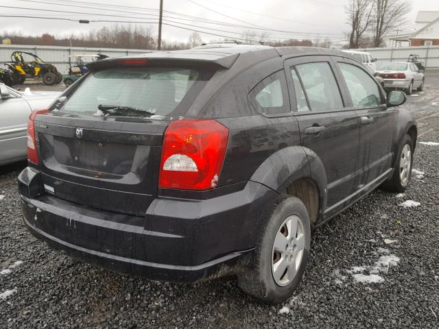 1B3HB28B88D535890 - 2008 DODGE CALIBER BLACK photo 4