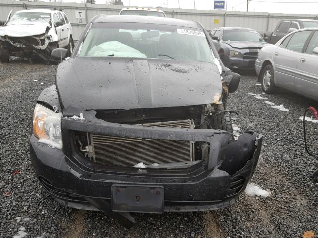 1B3HB28B88D535890 - 2008 DODGE CALIBER BLACK photo 7