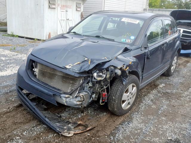 1B3HB28B87D270080 - 2007 DODGE CALIBER MAROON photo 2