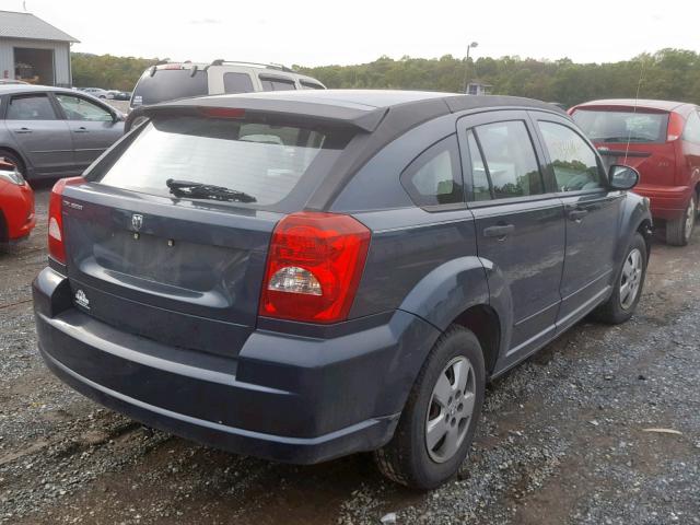 1B3HB28B87D270080 - 2007 DODGE CALIBER MAROON photo 4