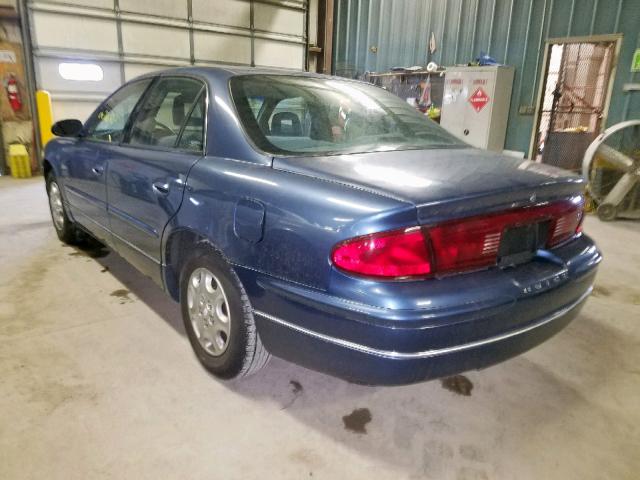 2G4WB52K9X1543504 - 1999 BUICK REGAL LS BLUE photo 3