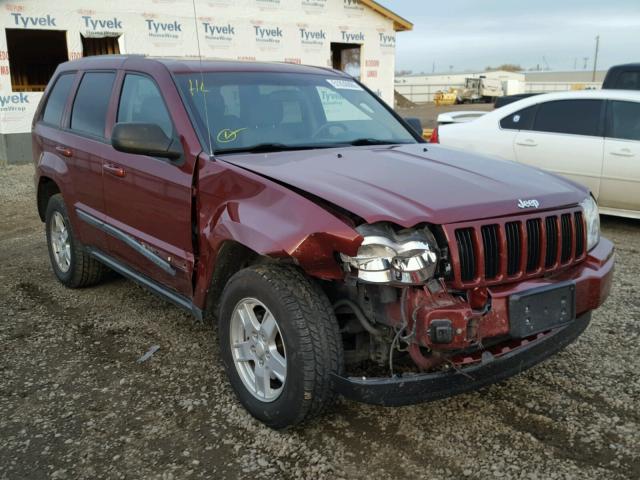 1J8GR48K07C675396 - 2007 JEEP GRAND CHER MAROON photo 1