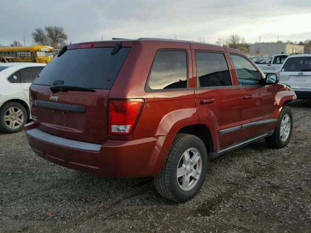 1J8GR48K07C675396 - 2007 JEEP GRAND CHER MAROON photo 4