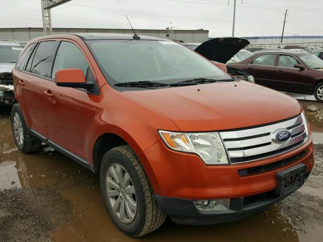 2FMDK48CX8BA23499 - 2008 FORD EDGE SEL ORANGE photo 1