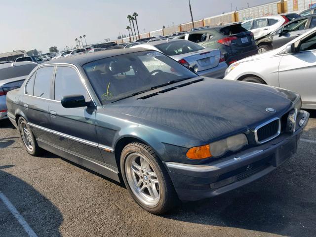 WBAGG834XYDN76171 - 2000 BMW 740 I AUTO GREEN photo 1