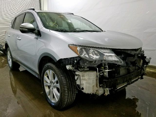 2T3DFREV8DW117982 - 2013 TOYOTA RAV4 LIMIT SILVER photo 1