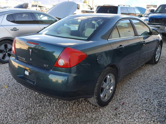 1G2ZH558464236586 - 2006 PONTIAC G6 GT GREEN photo 4