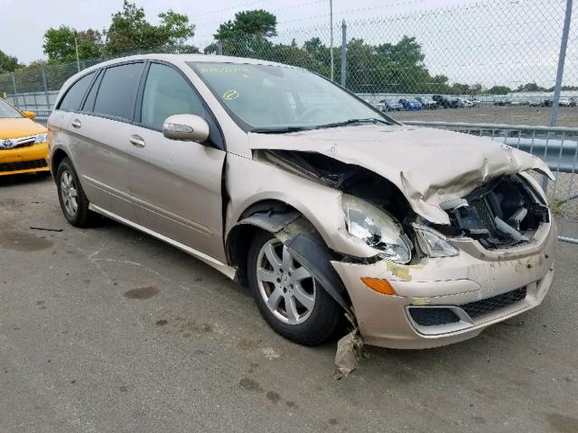 4JGCB65E06A017264 - 2006 MERCEDES-BENZ R 350 BEIGE photo 1