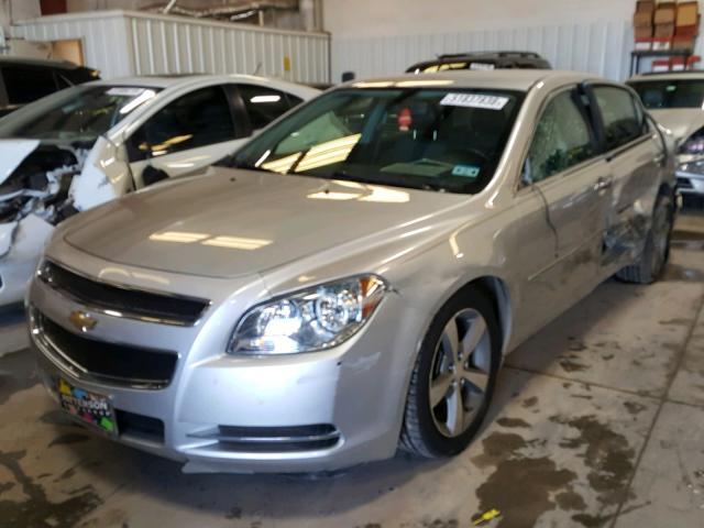 1G1ZD5EU9CF377537 - 2012 CHEVROLET MALIBU 2LT SILVER photo 2